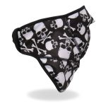 Hot Leathers FWC2003 Skull and Crossbones Face Wrap Neck Warmer - Image 5