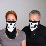Hot Leathers FWS1015 Stretchable Skull Face Mask - Image 6