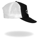 Hot Leathers GSH1009 Knuckles Black and White Trucker Hat - Image 4