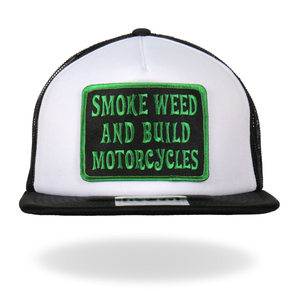 gsh1018-a01.jpg Hot Leathers GSH1018 Smoke Weed Trucker Hat - Image 1