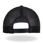 Hot Leathers GSH1019 Black ‘Assassin Rider’ Snap Back Hat - Image 4