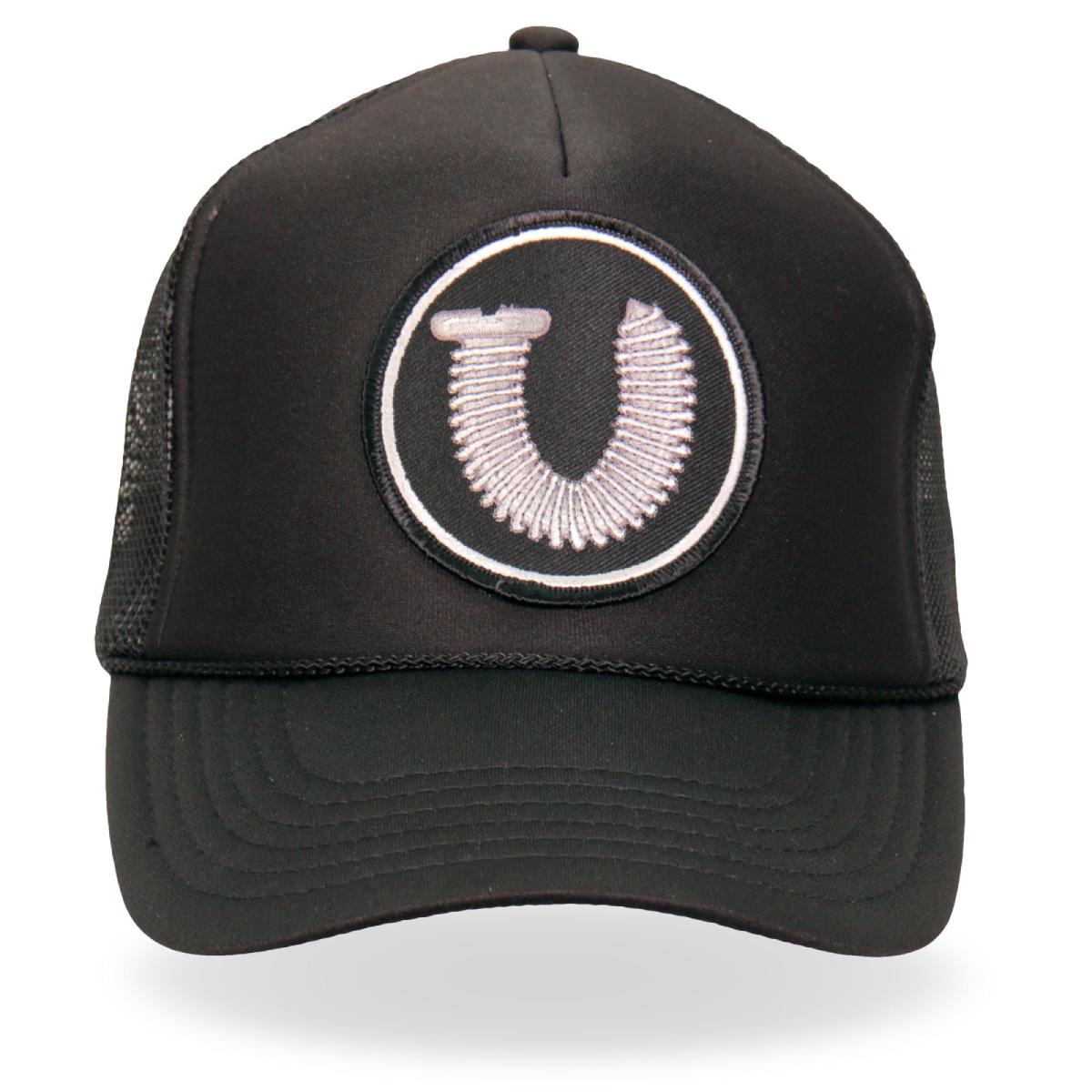 gsh1029-a01.jpg Hot Leathers GSH1029 Screw U Trucker Hat - Image 1