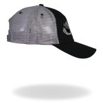 Hot Leathers GSH2006 Eagle Tattoo Trucker Black and Grey Hat - Image 5