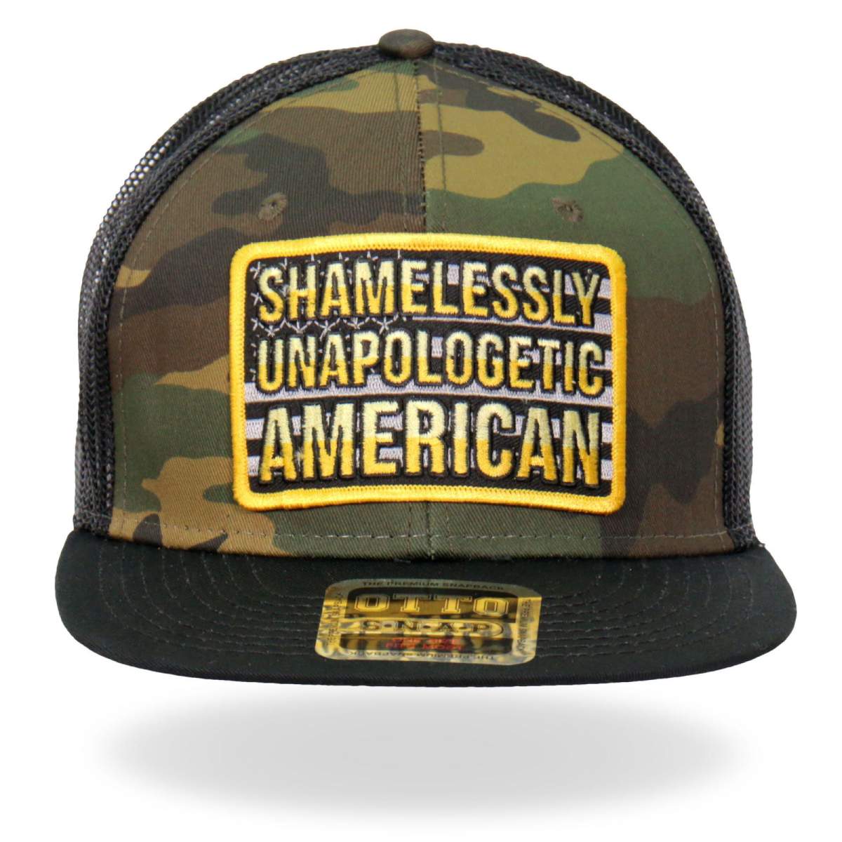 gsh2013.jpg Hot Leathers GSH2013 Unapologetic Snapback Hat - Image 1