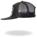 Hot Leathers Black And White Snapback F Your Feelings GSH2033 - Image 3