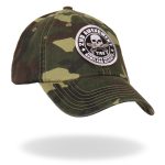 Hot Leathers GSH3001 2nd Amendment Washed Camo Ball Cap - Image 4