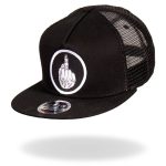 Hot Leathers GSH4001 DILLIGAF Middle Finger Snap Back Hat - Image 2