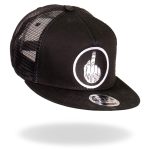 Hot Leathers GSH4001 DILLIGAF Middle Finger Snap Back Hat - Image 6