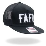Hot Leathers FAFO Snapback Hat with Under Bill Print GSH4005 - Image 6