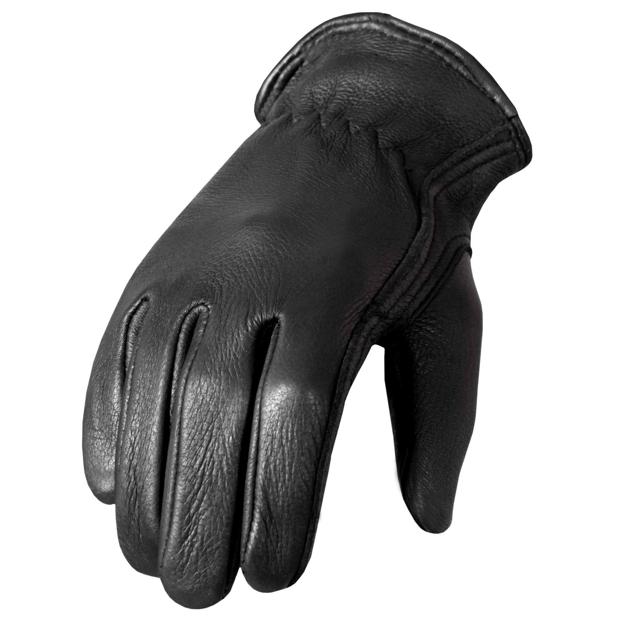 gvd1002-a01.jpg Hot Leathers GVD1002 Classic Deerskin Unlined Driving Glove - Image 1