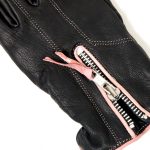 Hot Leathers GVL1009 Ladies Driving Gloves with Pink Piping - Image 4