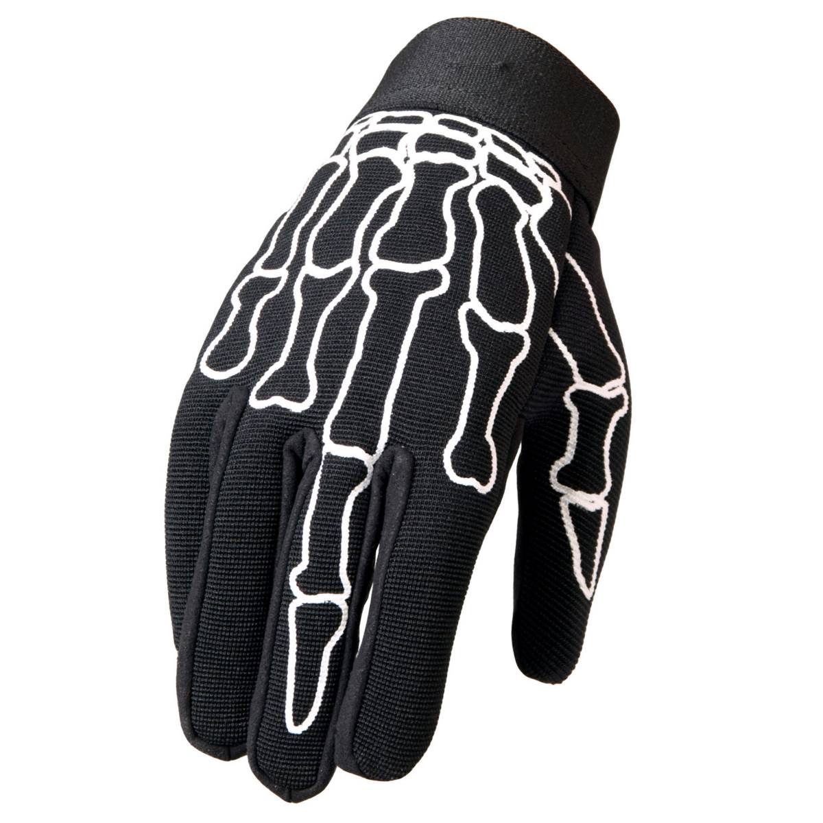 gvm2011-a01.jpg Hot Leathers GVM2011 Skeleton Finger Mechanics Gloves - Image 1