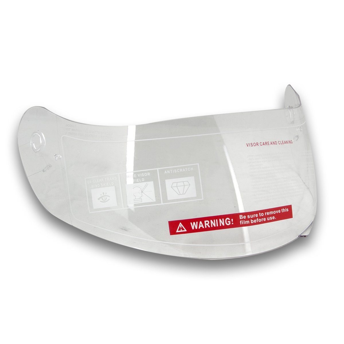 h5xxx-clear-main.jpg Milwaukee Helmets Clear Replacement Shield for H5XX Helmet Series - Image 1