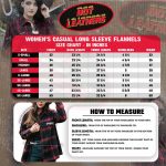 Hot Leathers FLL3002 Ladies Black and Salmon Long Sleeve Flannel - Image 3