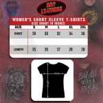 Hot Leathers Ladies Sketch Eagle Full Cut T-Shirt GLR1310 - Image 3