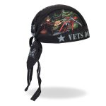 Hot Leathers HWH1015 Commemorative Veteran Headwrap - Image 3