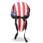 Hot Leathers HWH1017 Flag and Eagle Headwrap - Image 3
