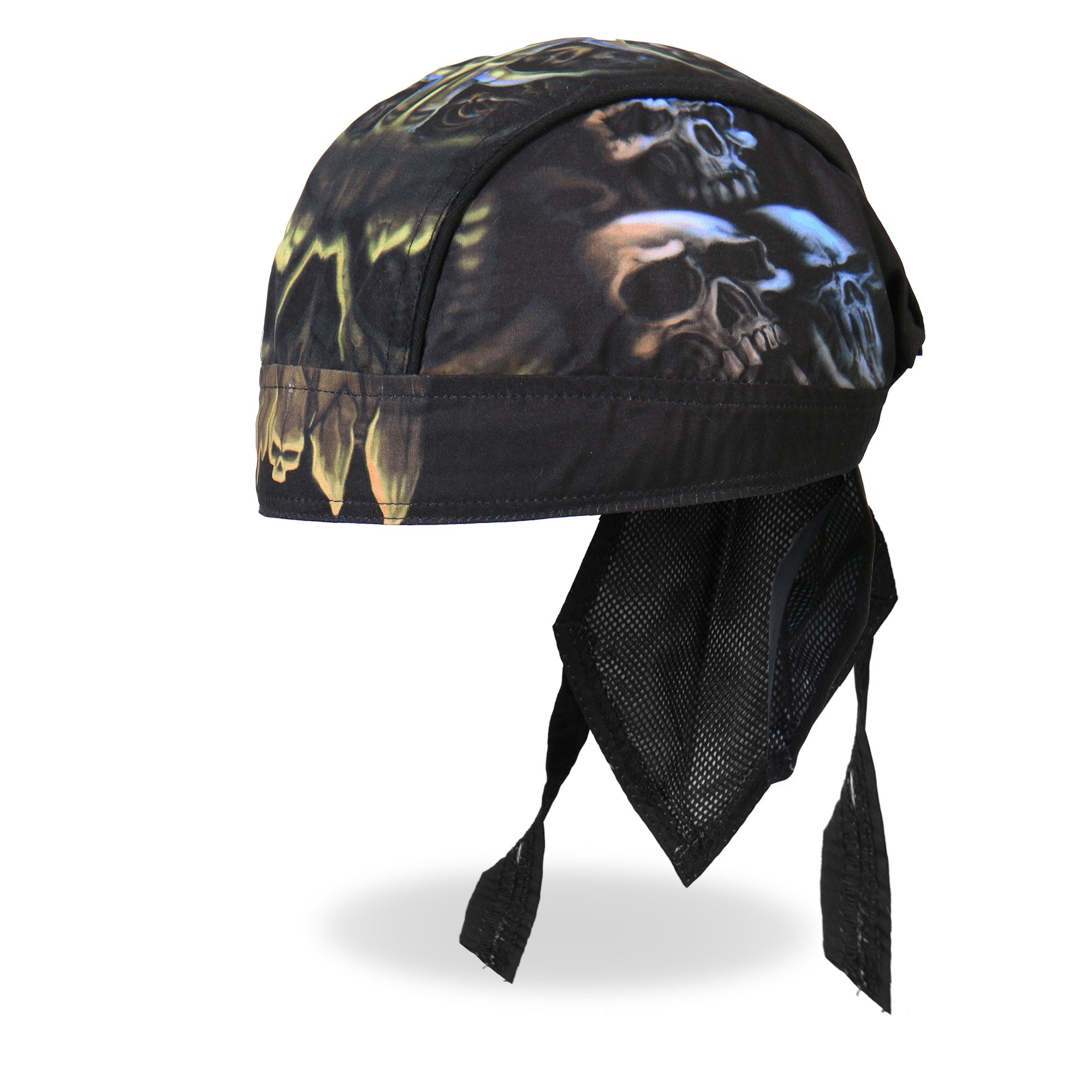 hwh1019-a01.jpg Hot Leathers HWH1019 Skull Cavern Headwrap - Image 1