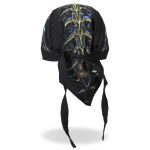 Hot Leathers HWH1019 Skull Cavern Headwrap - Image 2