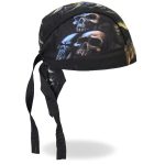 Hot Leathers HWH1019 Skull Cavern Headwrap - Image 3