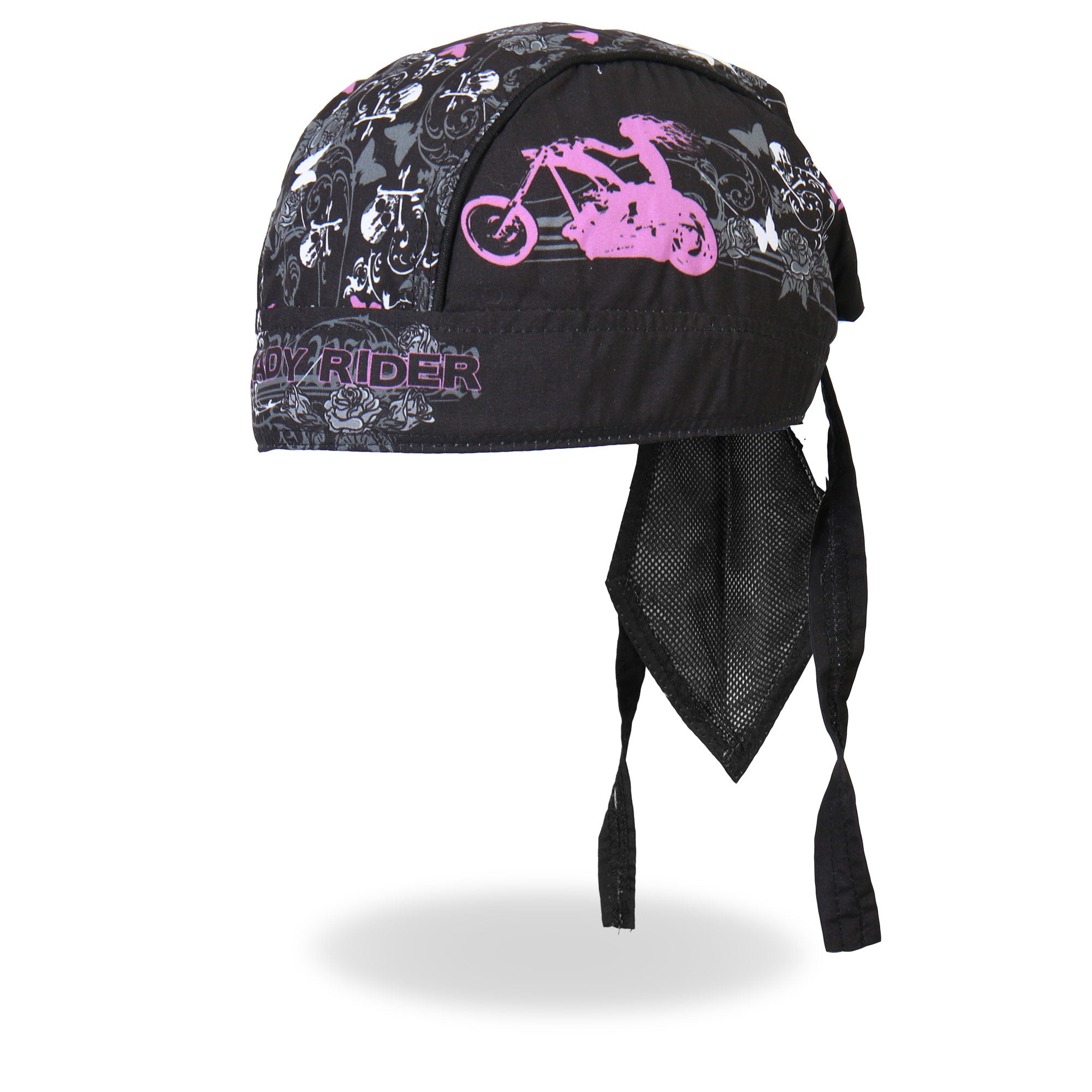 hwh1022-a01.jpg Hot Leathers HWH1022 Lady Rider Stud Headwrap - Image 1