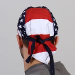Hot Leathers HWH1030 American Flag Headwrap - Image 6