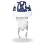 Hot Leathers HWH1043 American Bike Headwrap White - Image 5