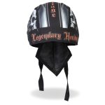 Hot Leathers HWH1047  Skull Face Headwrap - Image 5