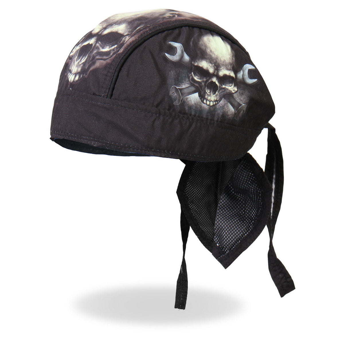 hwh1054-a01_1.jpg Hot Leathers HWH1054 Skull and Wrench Bones Headwrap - Image 1
