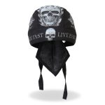 Hot Leathers HWH1062  Bad Scratch Headwrap - Image 5