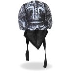 Hot Leathers HWH1072  Death Wings Headwrap - Image 5