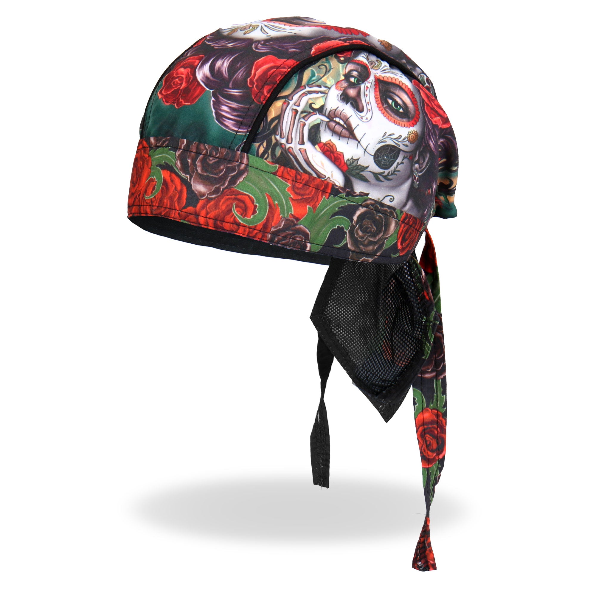 hwh1084-a01.jpg Hot Leathers HWH1084 Sugar Woman Headwrap - Image 1