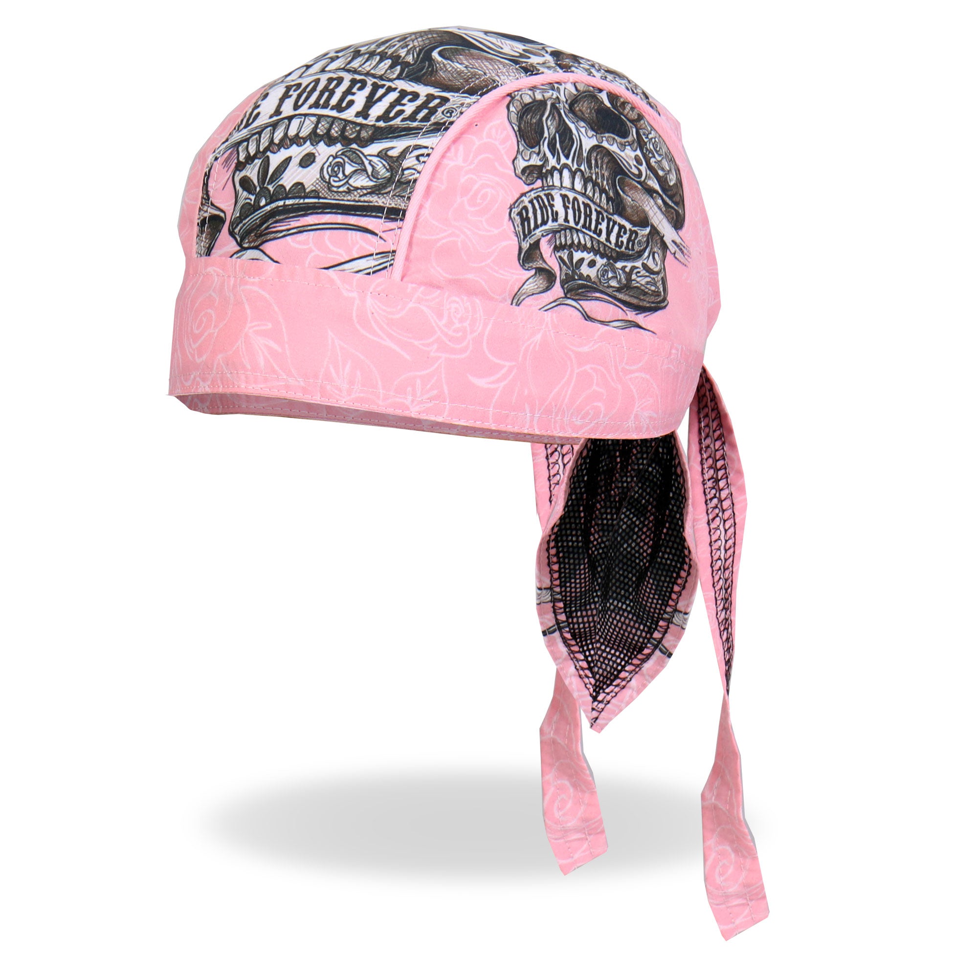 hwh1087-a01.jpg Hot Leathers HWH1087 Banner Skull Headwrap - Image 1