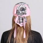 Hot Leathers HWH1087 Banner Skull Headwrap - Image 5