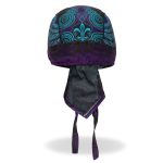 Hot Leathers HWH1105 Cross De Lis Headwrap - Image 2