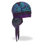 Hot Leathers HWH1105 Cross De Lis Headwrap - Image 3