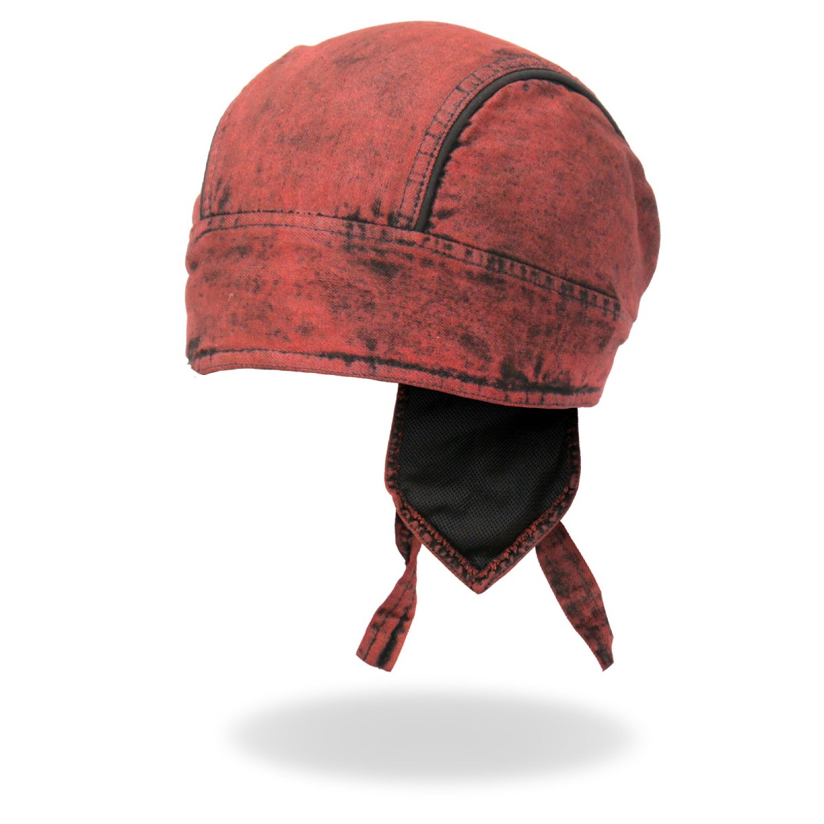 hwh1106-a01.jpg Hot Leathers HWH1106 Rust Dye Denim Headwrap - Image 1