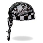 Hot Leathers HWH1115 Checkered Flags Headwrap - Image 4