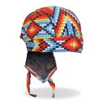 Hot Leathers Native American Pattern Lightweight Headwrap HWH1124 - Image 3