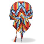 Hot Leathers Native American Pattern Lightweight Headwrap HWH1124 - Image 5