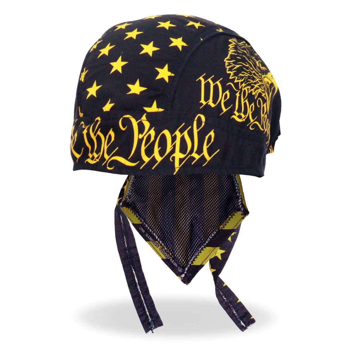 hwh1125-a01_20_1200x1200_167273a6-317b-404c-b45e-23ee2ac776db.jpg Hot Leathers We the People Lightweight Headwrap HWH1125 - Image 1