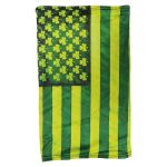 Hot Leathers HWN2007 Shamrock Flag Neck Gaiter Mask