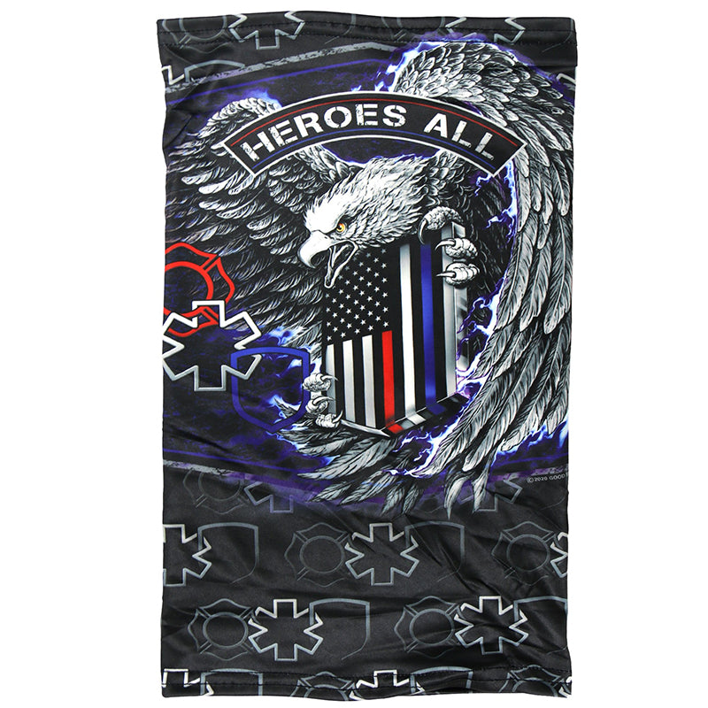 hwn2013-a01_800.jpg Hot Leathers HWN2013 Thin Line Eagle Neck Gaiter Mask - Image 1