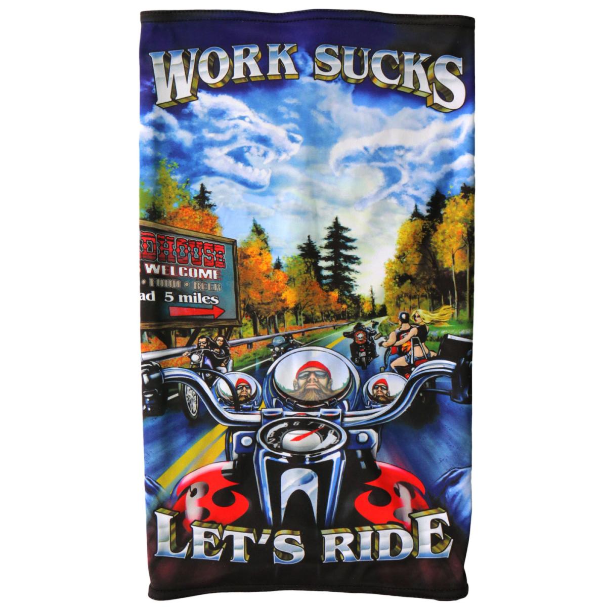 hwn2026-a01.jpg Hot Leathers HWN2026 Work Sucks Neck Gaiter - Image 1