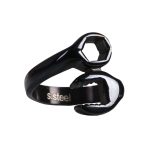 Hot Leathers JWR2120 Men’s Black Wrench Stainless Steel Ring