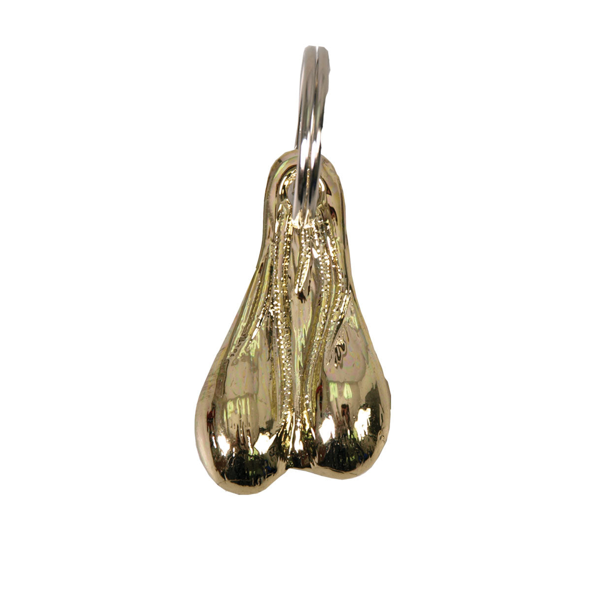 kcb2001-a01.jpg Hot Leathers Brass Balls Key Chain KCB2001 - Image 1