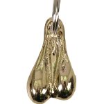 Hot Leathers Brass Balls Key Chain KCB2001 - Image 2