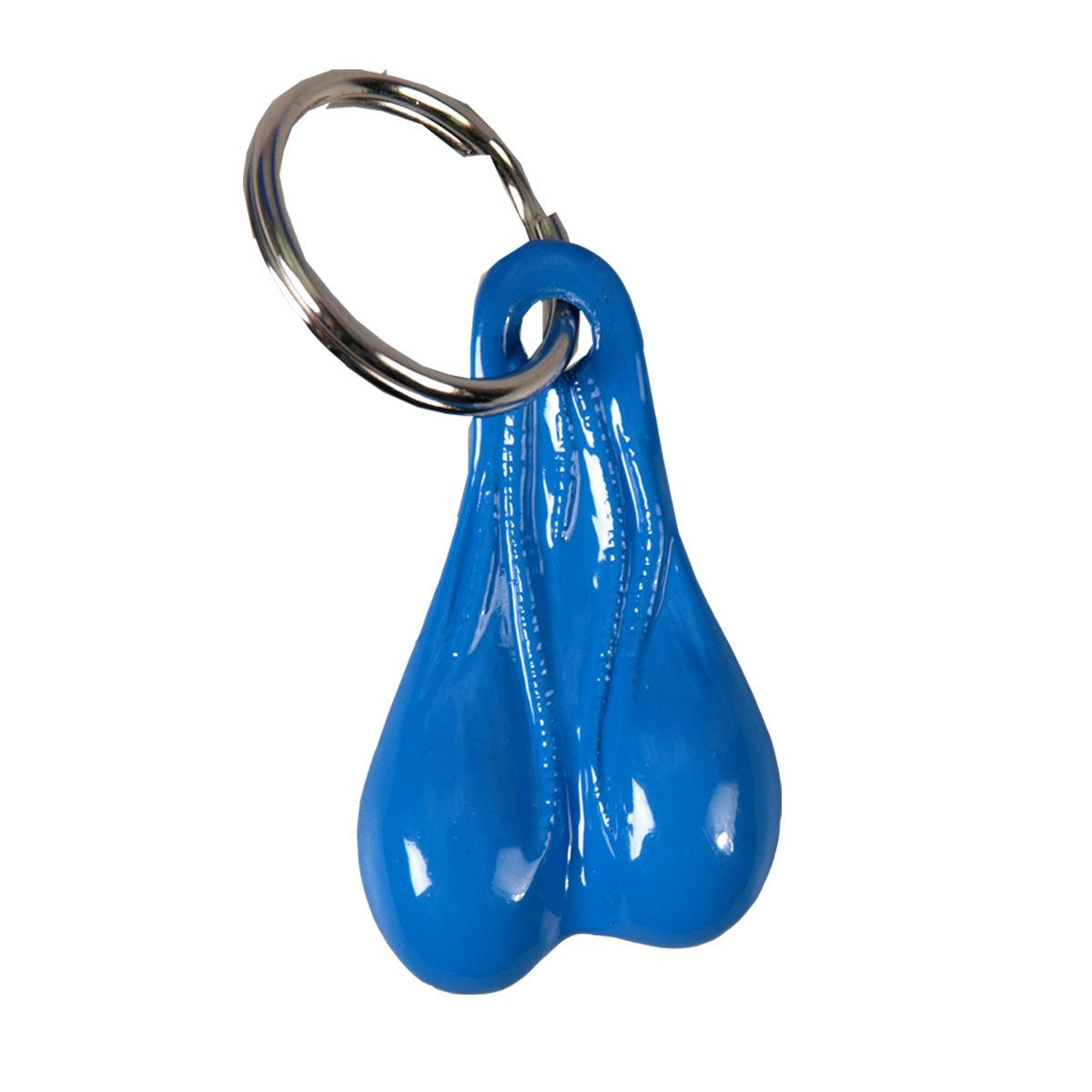 kcb2004-a01.jpg Hot Leathers KCB2004 Blue Balls Key Chain - Image 1