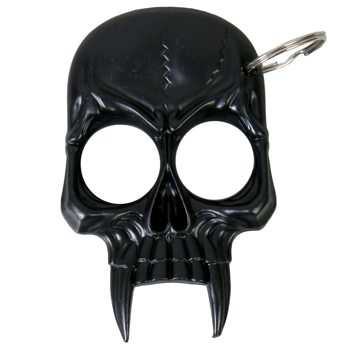 kcc2002-a01_20_1200x1200_78282c7f-f5d9-42ec-8199-2cf0d8c2d55a.jpg Hot Leathers KCC2002 Black Skull Key Chain - Image 1