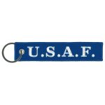Hot Leathers U.S.A.F. Above All Navy Key Chain Fob KCH8001